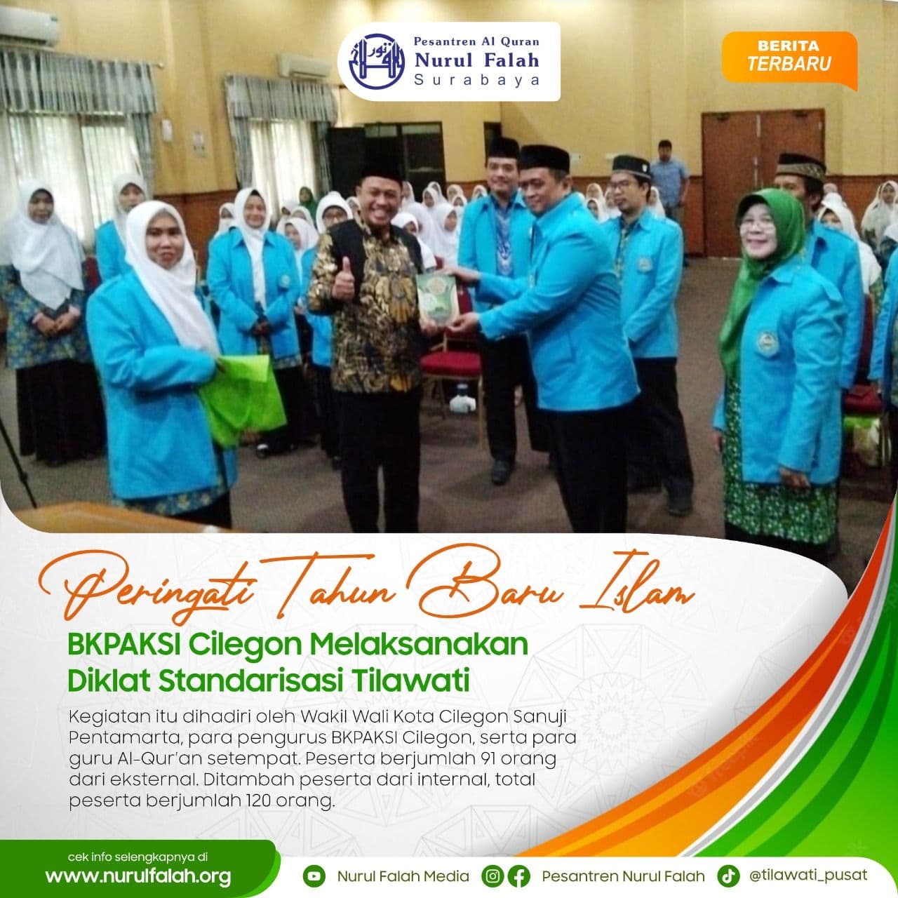 peringati-tahun-baru-islam-bkpaksi-cilegon-gelar-diklat-standardisasi-tilawati