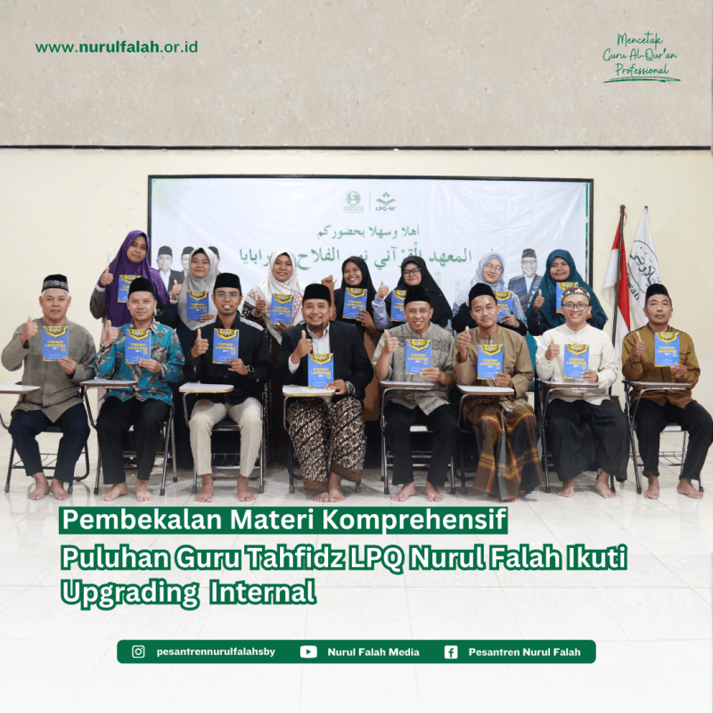 pembekalan-materi-komprehensif-puluhan-guru-tahfidz-lpq-nurul-falah-ikuti-upgrading-internal