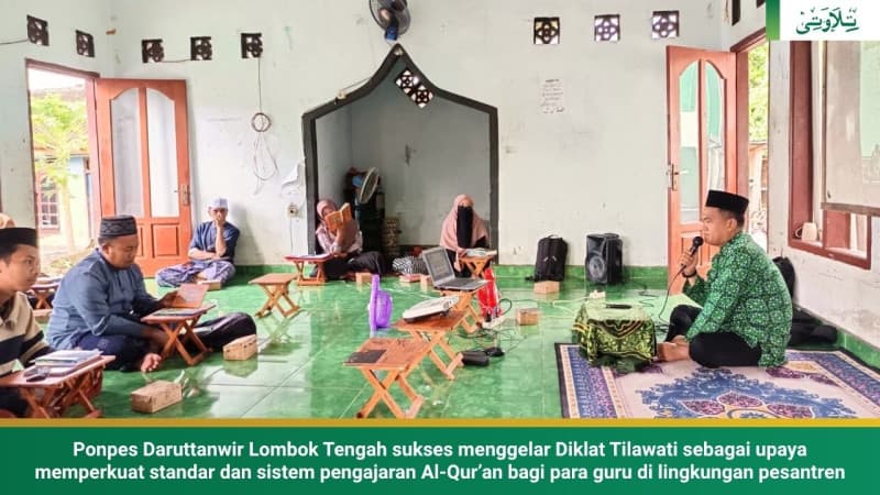 ponpes-daruttanwir-lombok-tengah-gelar-diklat-tilawati-bekali-standar-pengajaran-al-quran