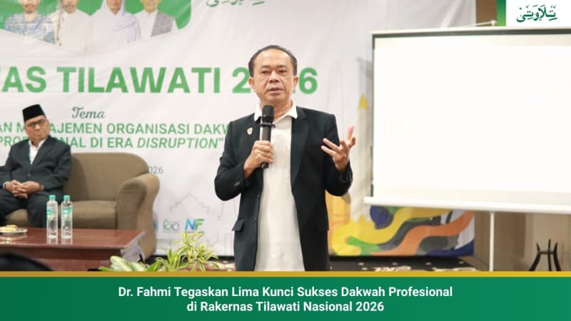 dr-fahmi-tegaskan-lima-kunci-sukses-dakwah-profesional-di-rakernas-tilawati-nasional-2026