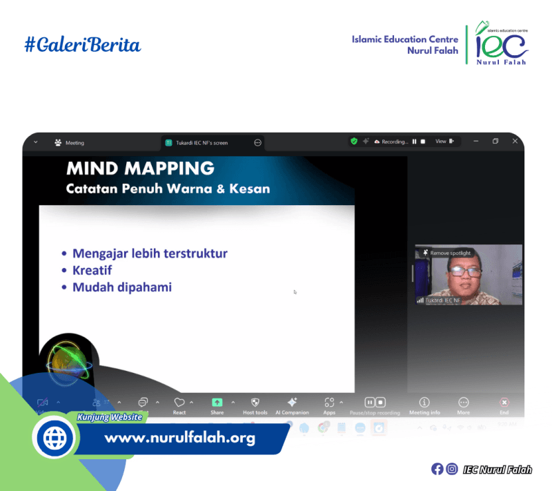 webinar-mind-mapping-iec-nurul-falah-beri-metode-mencatat-efektif