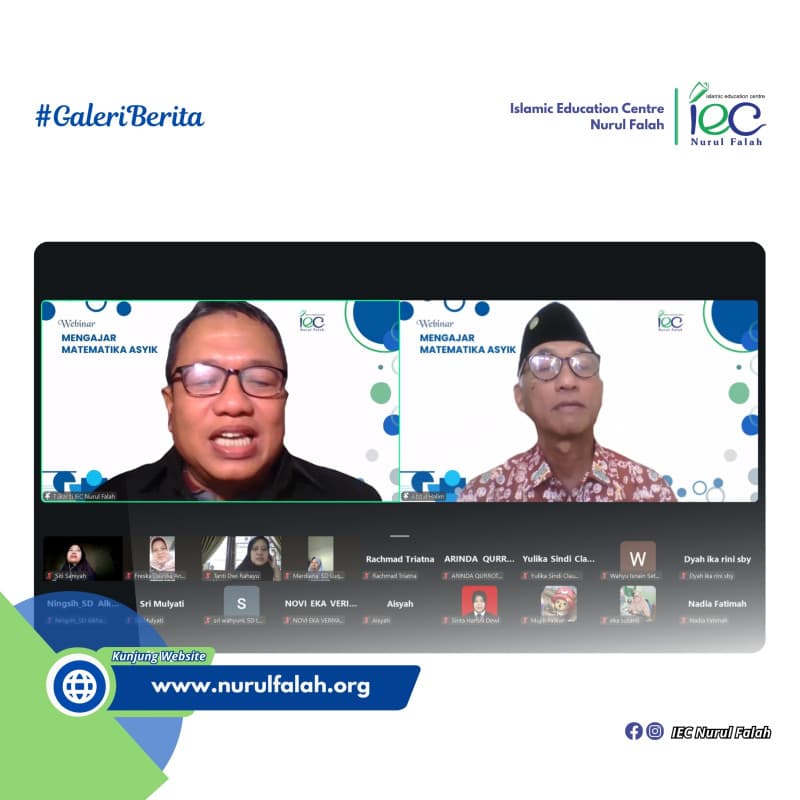 iec-nurul-falah-gelar-webinar-mengajar-matematika-asyik