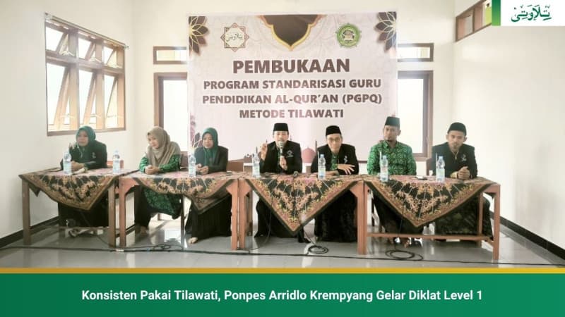 konsisten-pakai-tilawati-ponpes-arridlo-krempyang-gelar-diklat-level-1